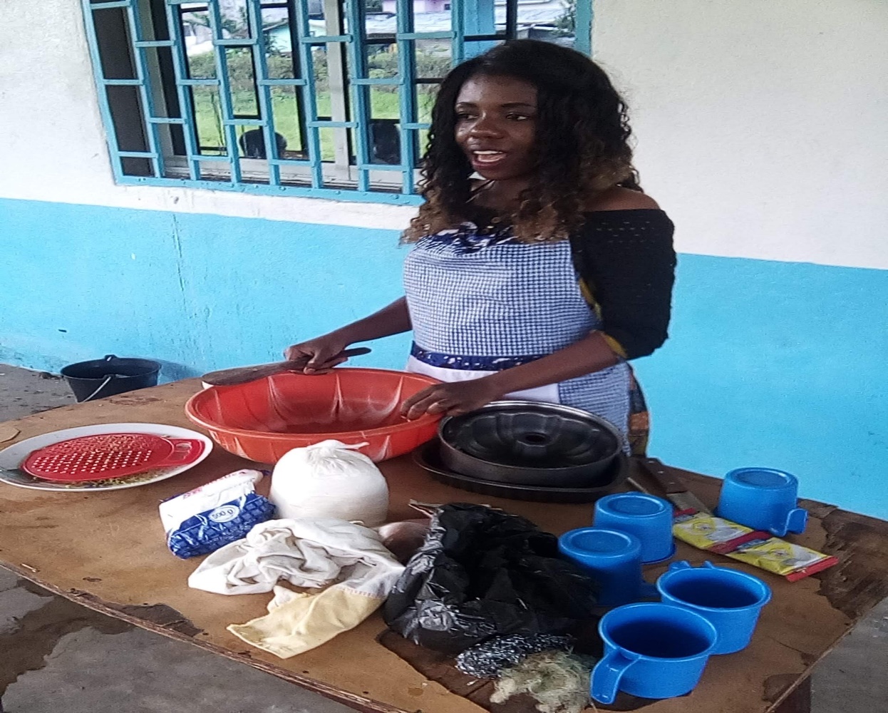 Pastry and flour-product training activity